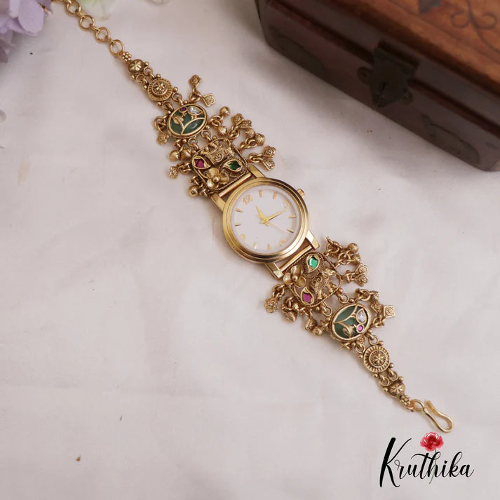 Gorgeous Statement Antique Bracelet Watch Combo 3