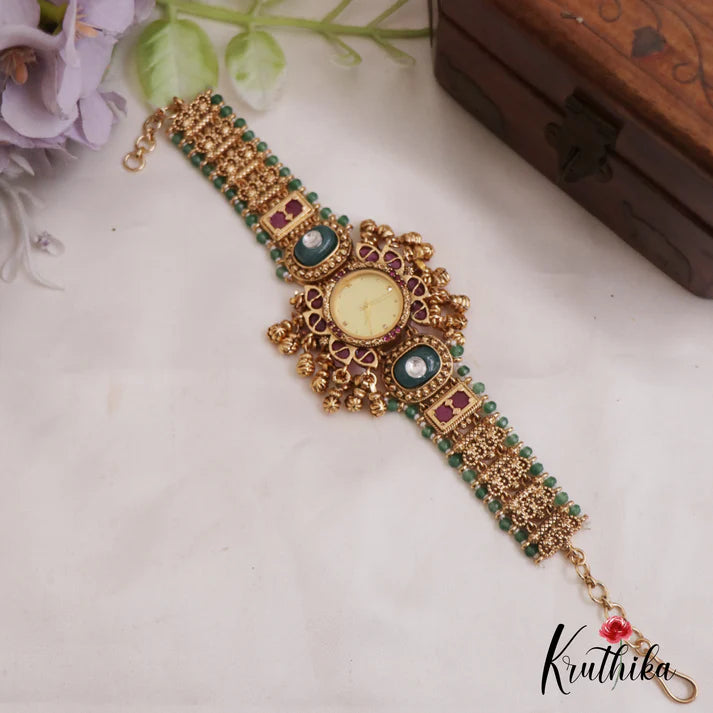 Gorgeous Statement Antique Bracelet Watch Combo 3